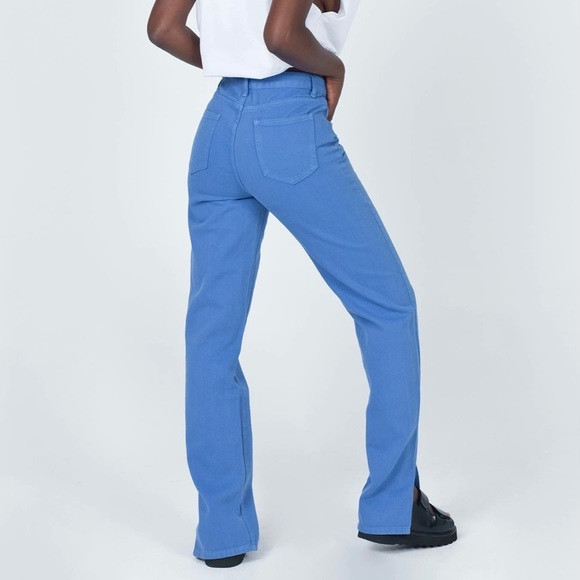 Princess Polly Alabama Jeans in Blue Denim - Picture 3 of 4